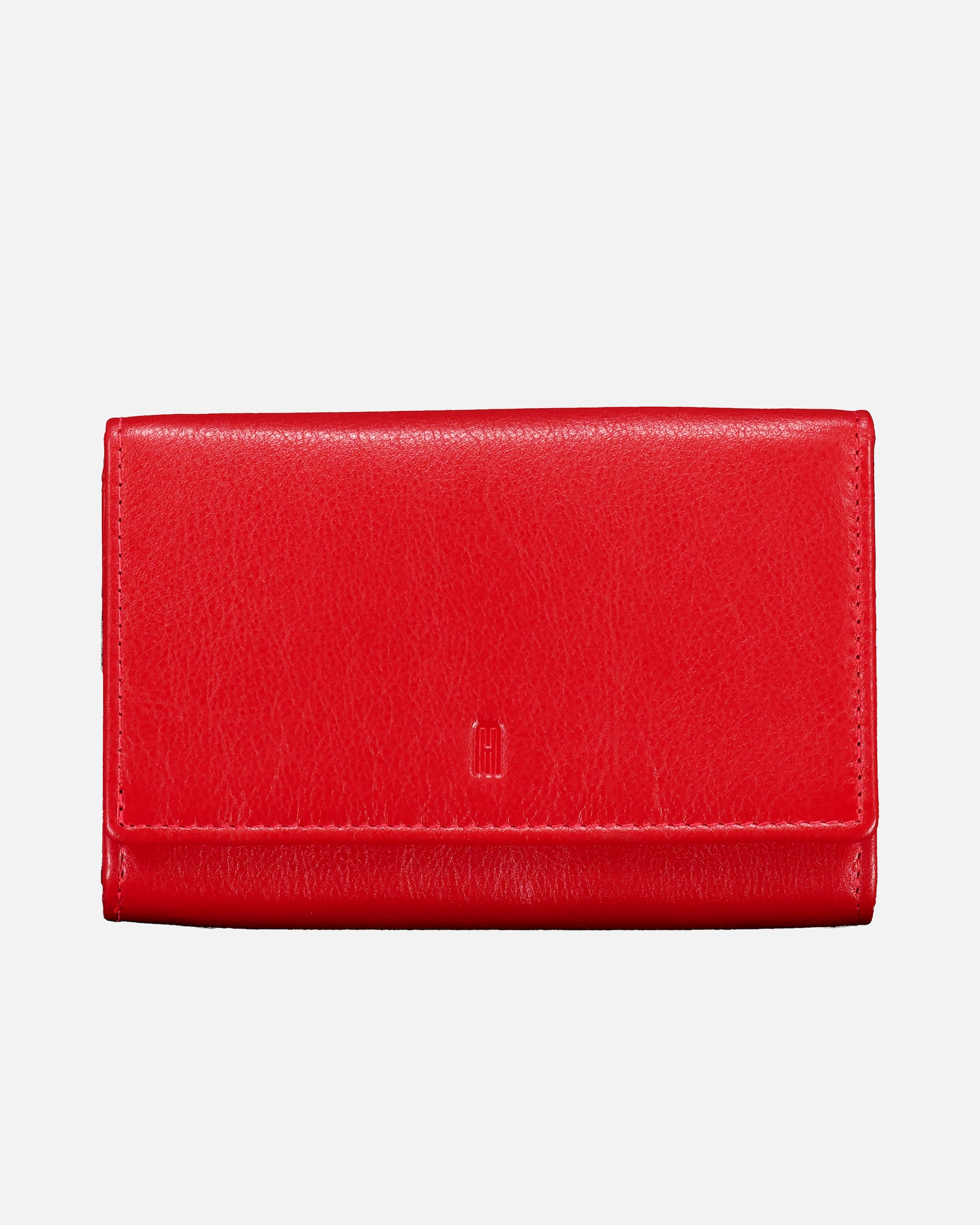 Portemonnaie für Weiblich Hausfelder Manufaktur Geldbörse Nappa mit RFID-Schutz Rot