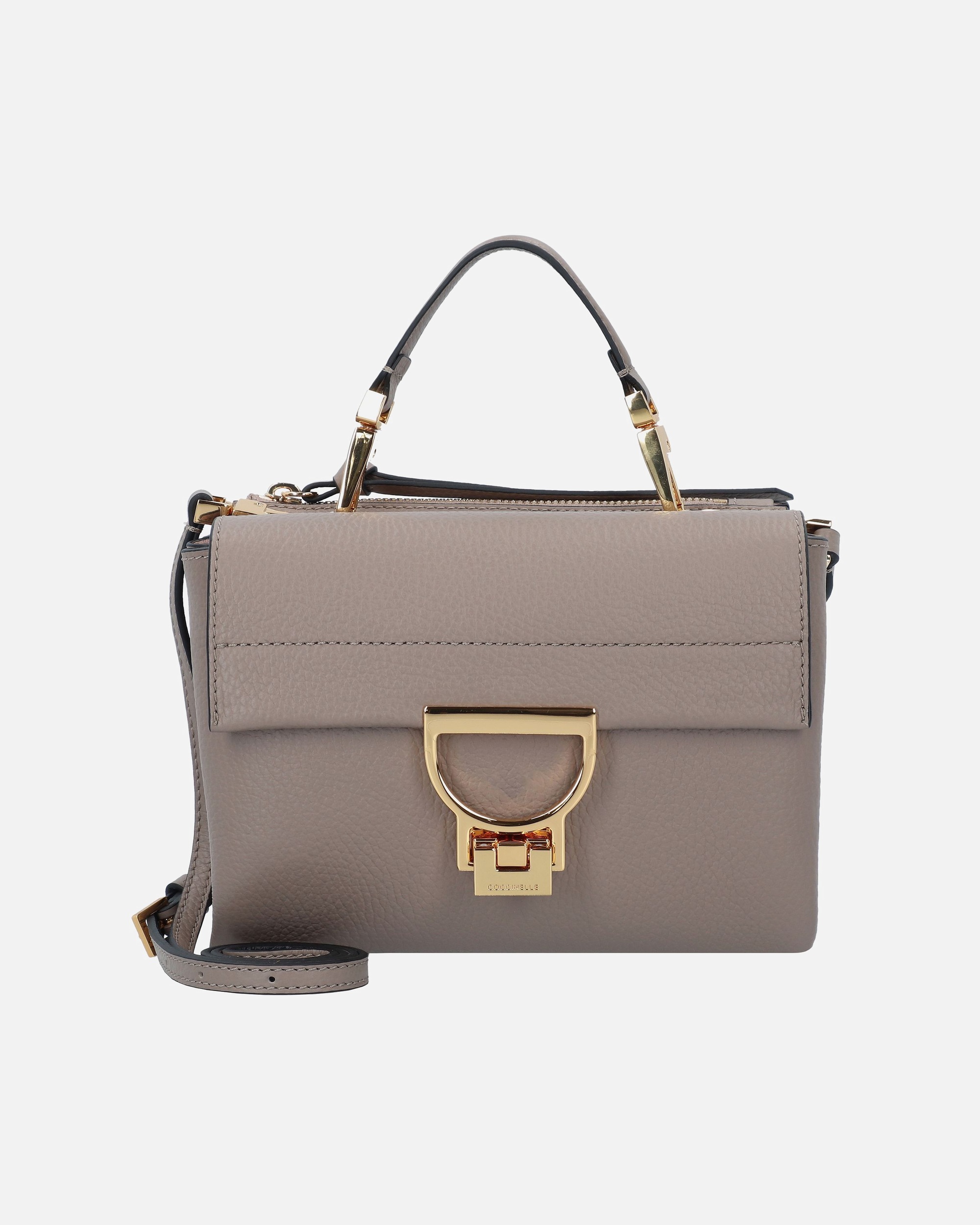 Tasche für Weiblich Coccinelle Arlettis Henkeltasche warm taupe
