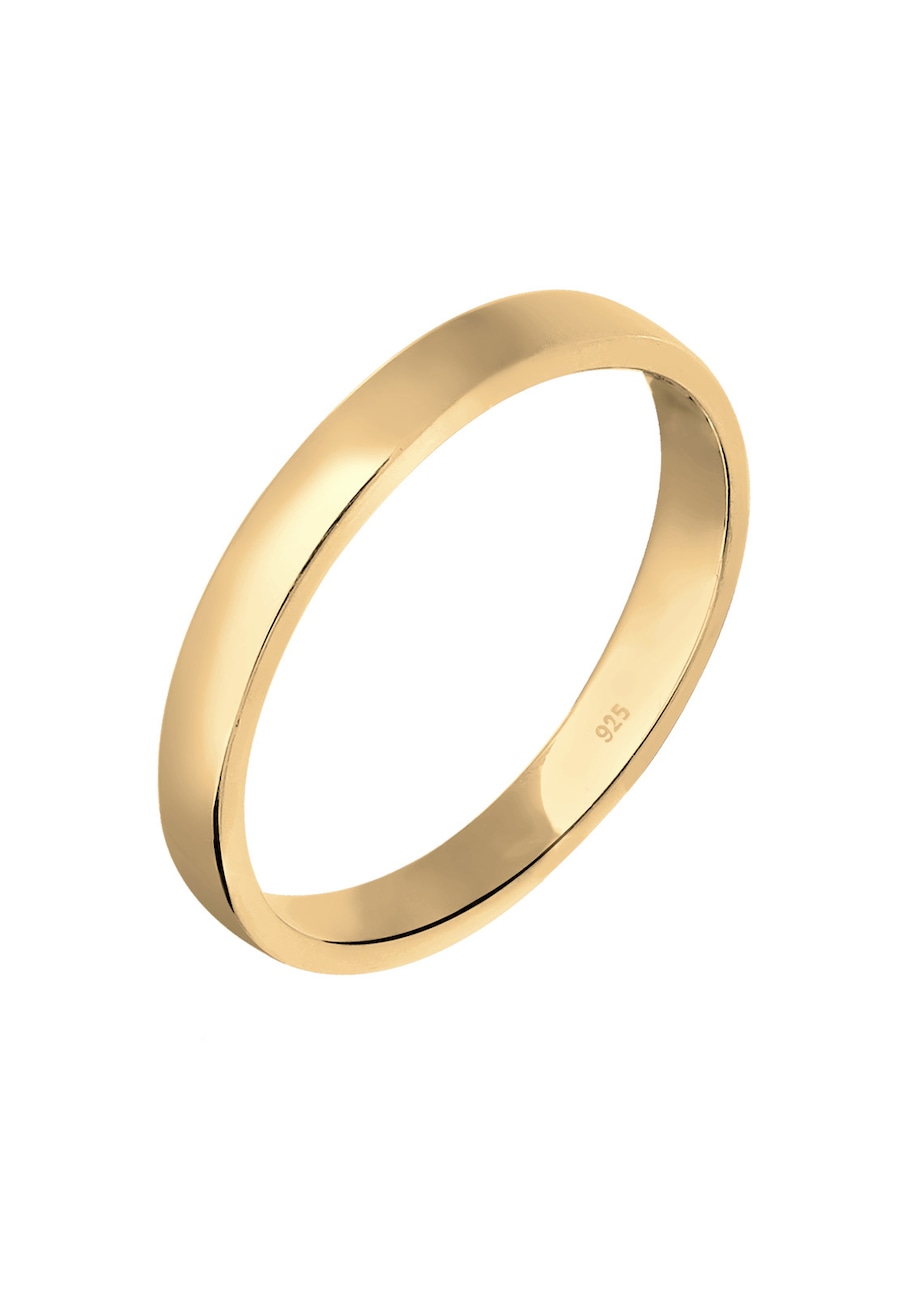 Elli Basic Bandring Trend 925 Sterling Silber 50 Damen