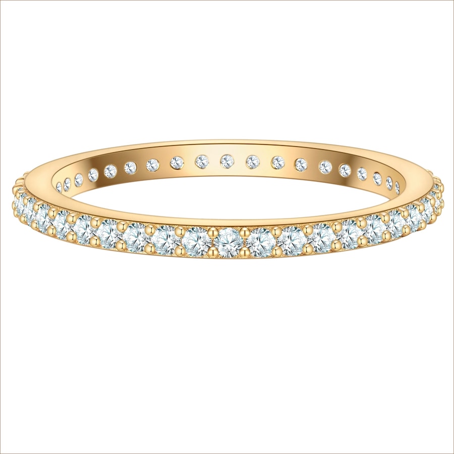 Glanzstücke München Ring aus Sterling Silber in gelbgold 58 Damen