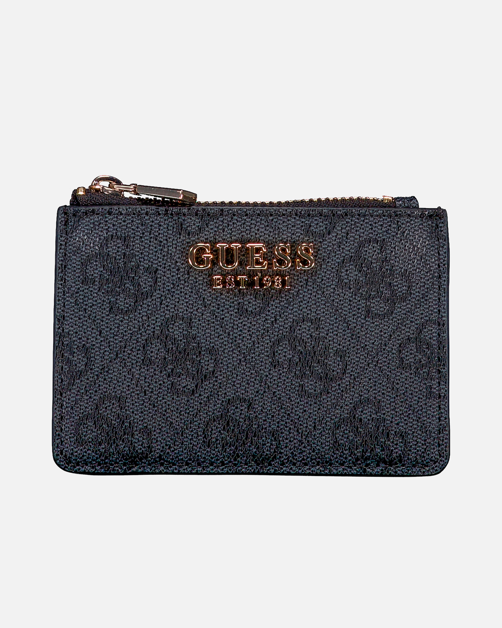 Portemonnaie für Unisex Guess Geldbörse Laurel II 4G-Logo Coal