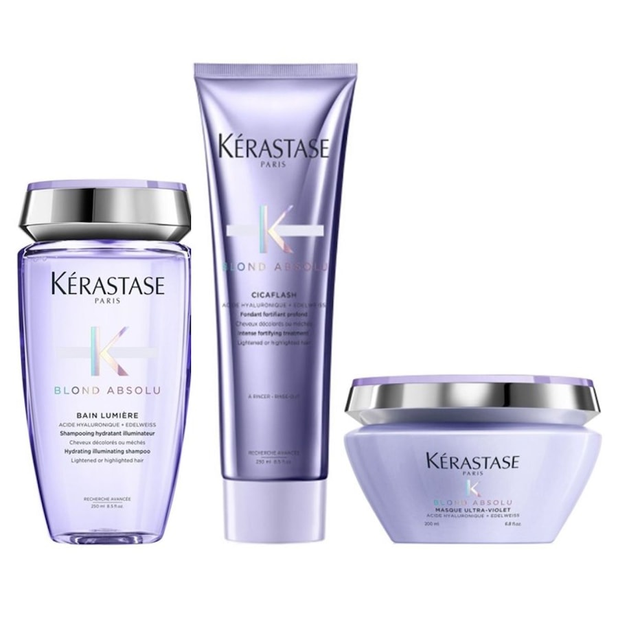 Kérastase Blond Absolu Set L Masque (Bain Lumière/ Spülung / Ultra-Violet)* Damen