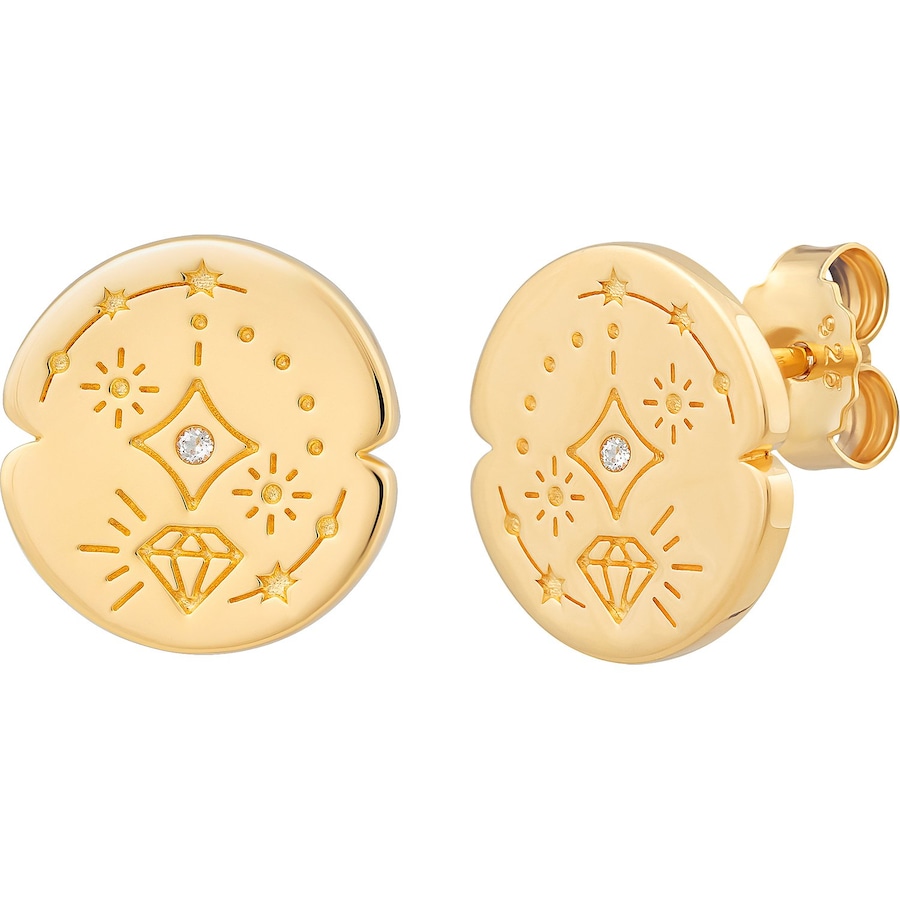 caï Ohrstecker 925er Silber One Size Damen