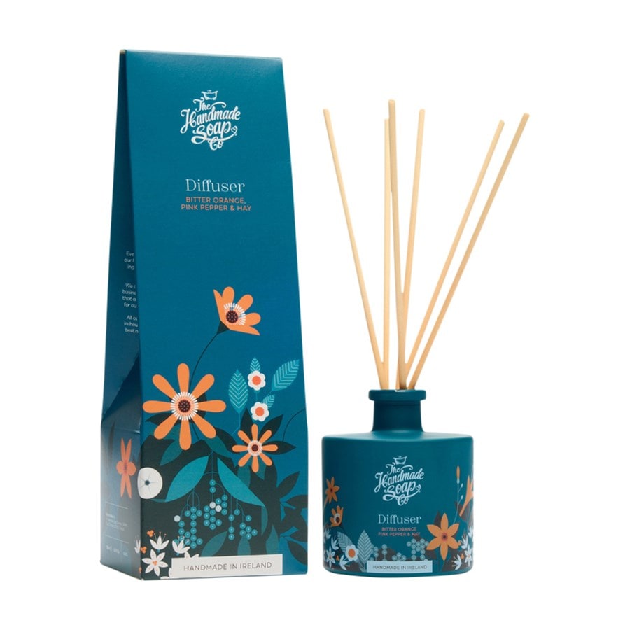 The Handmade Soap Bitter Orange, Pink Pepper & Hay Reed Fragrance Diffuser 200 ml