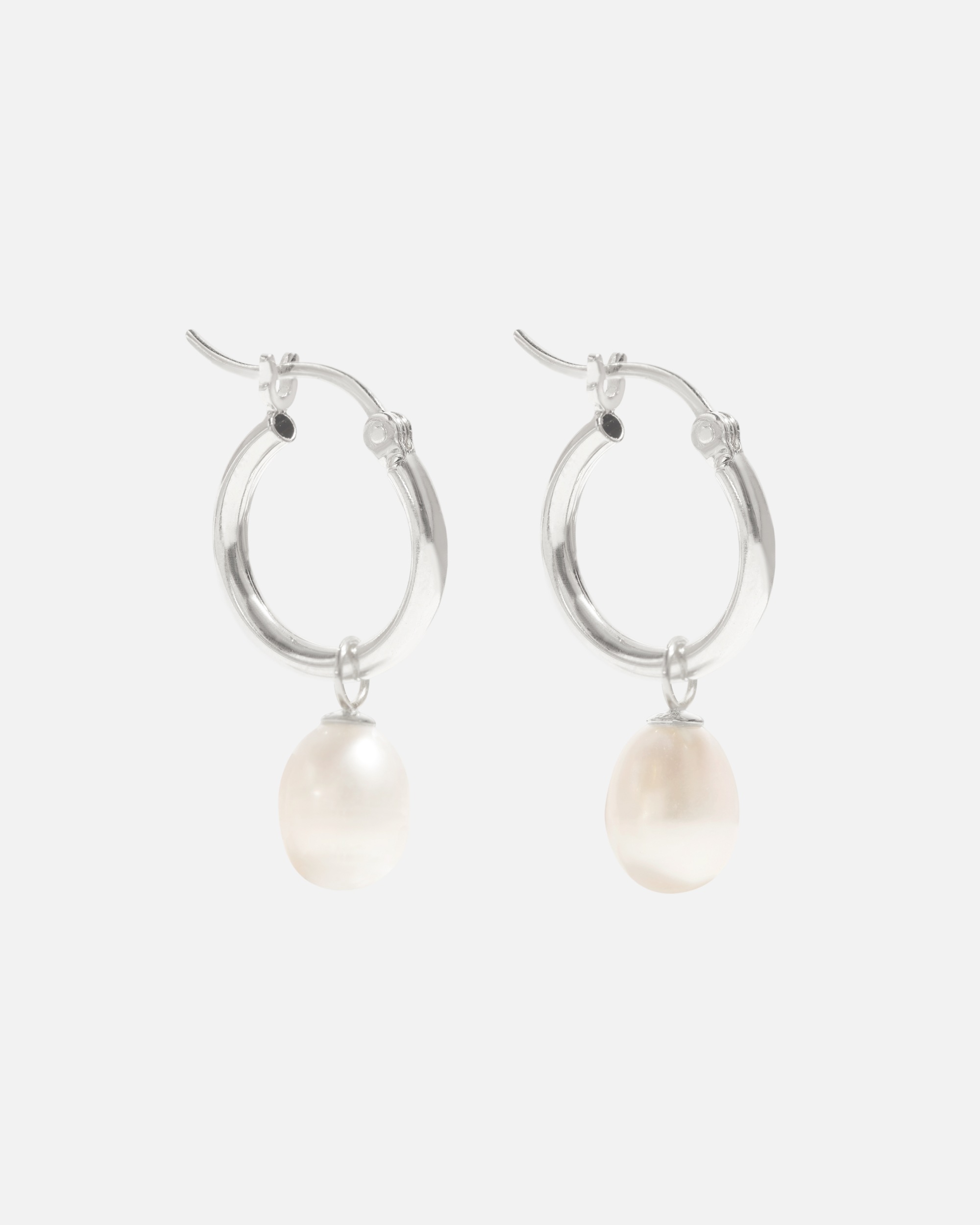 Ohrringe für Unisex Pompidou Ohrringe LUCY Silber