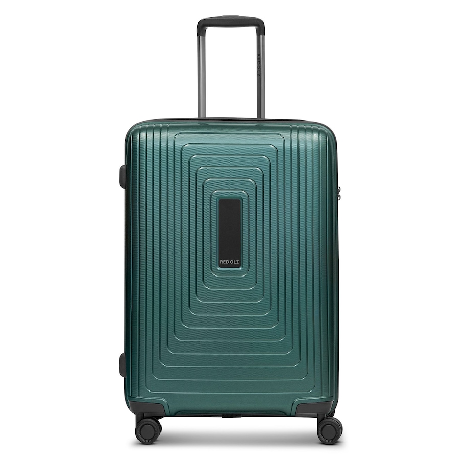 Redolz Essentials 14 4 Rollen Trolley M 65 cm mit Dehnfalte pearl-green metallic Petrol Herren