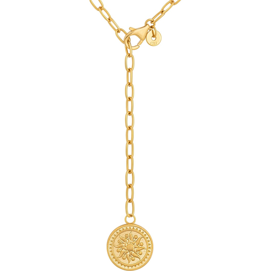 caï Kette 925er Silber gold Damen