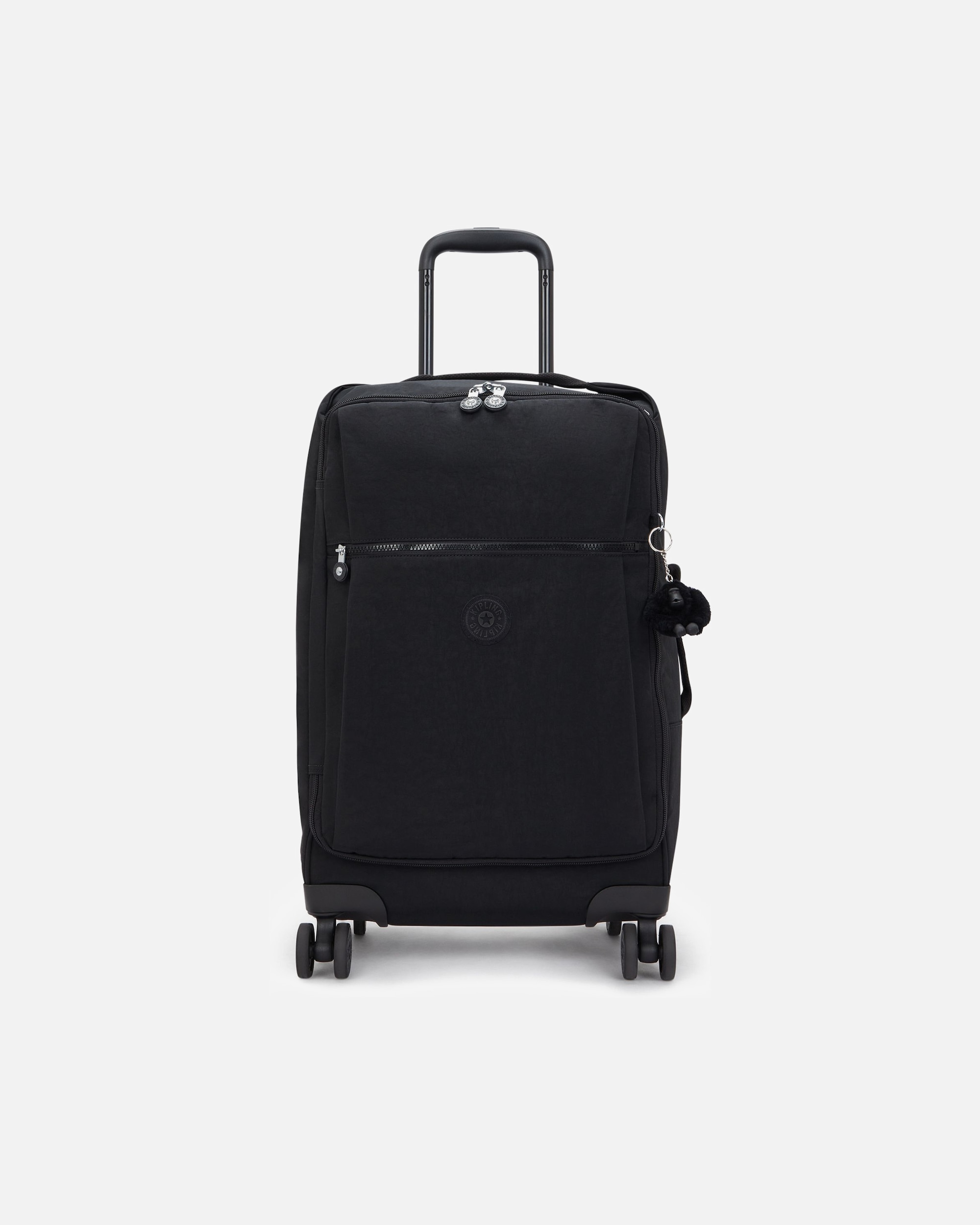 Handgepäckkoffer für Männlich Kipling Basic Darcey Up S 4 Rollen Kabinentrolley 55 cm black noir
