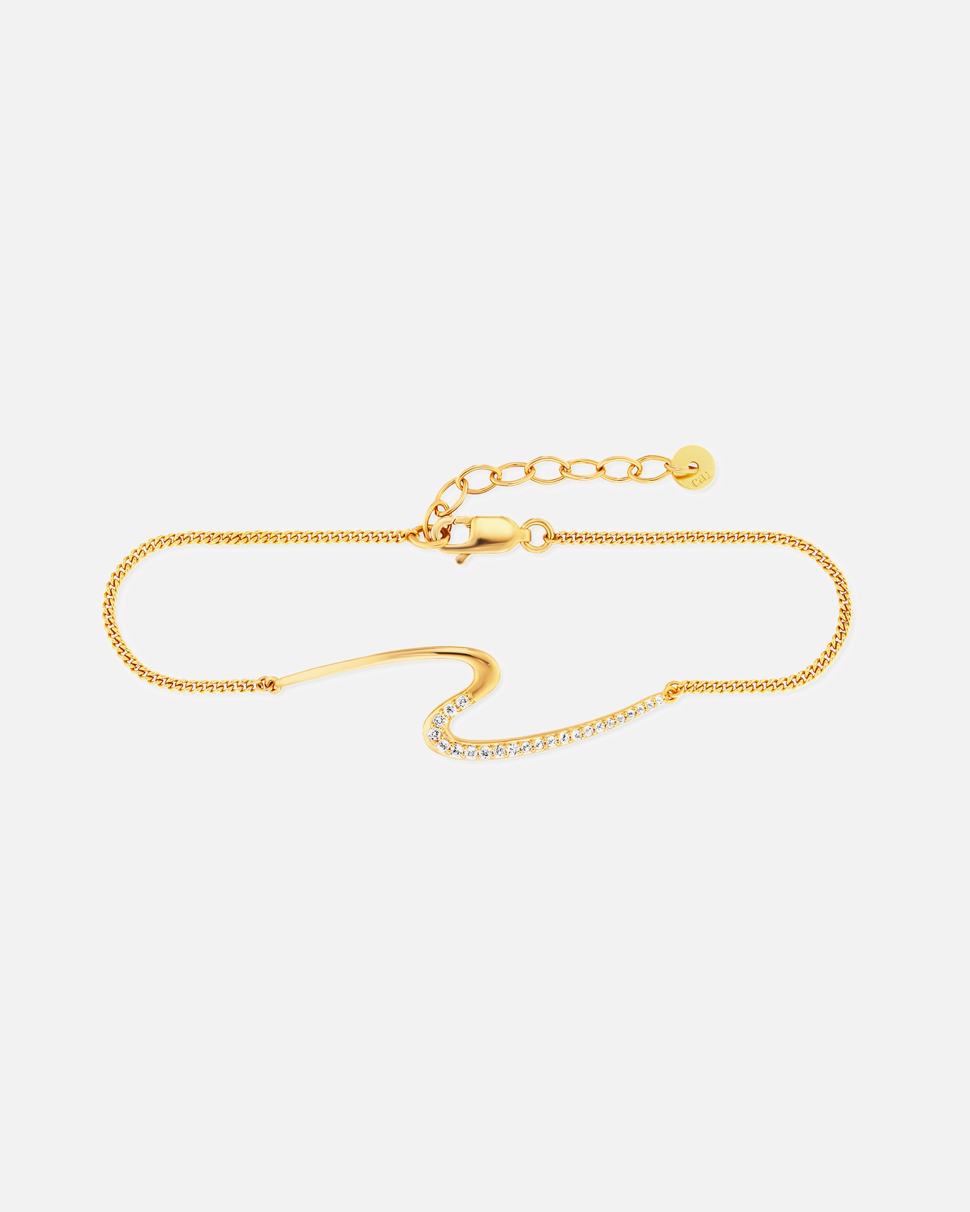 Armband für Weiblich caï Armband 925/- Sterling Silber Topas 17+3cm