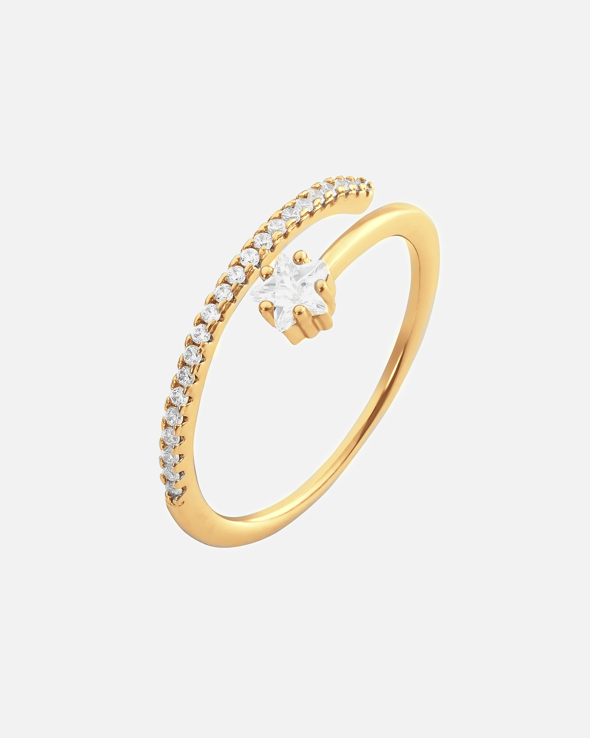 Ring für Weiblich Heideman Damenring Jella goldfarben 50 (15.9)