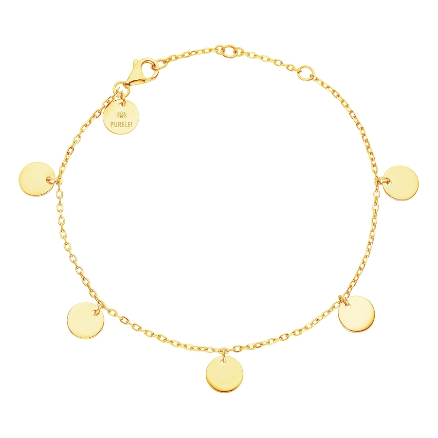 Purelei Kalea Armband 100% Edelstahl Gold Hellbraun Damen