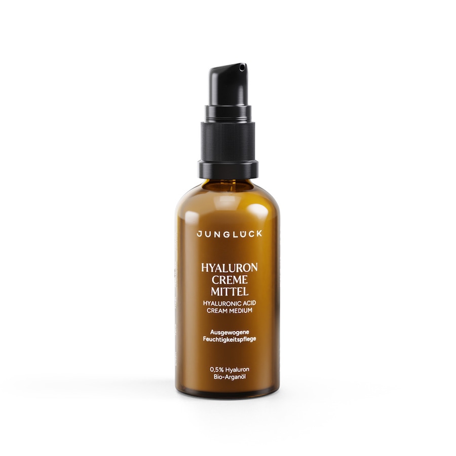 Junglück Hyaluron Creme Mittel 50 ml Weiss