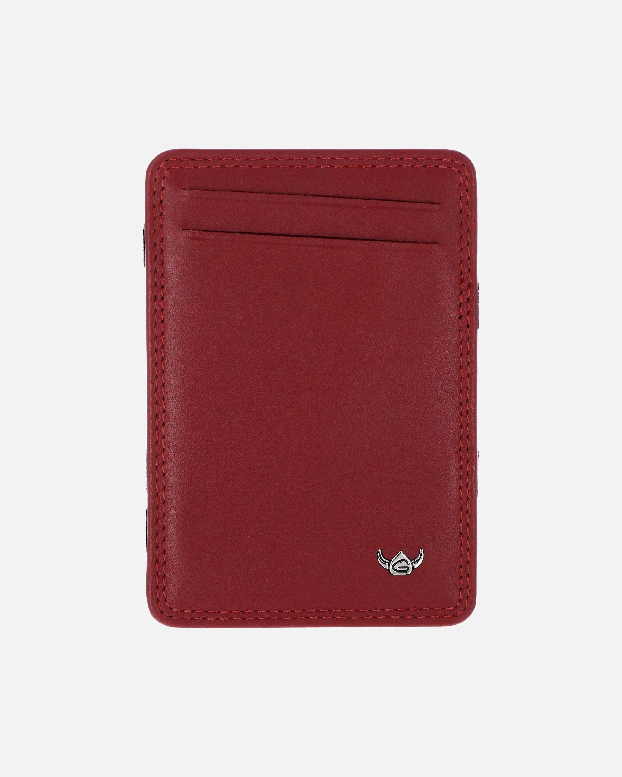 Beauty Case für Männlich Golden Head Polo Kreditkartenetui rot