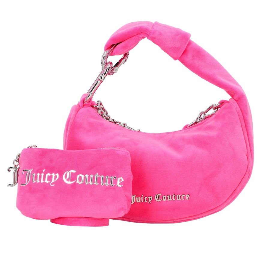 Juicy Couture Blossom Henkeltasche Silber Damen