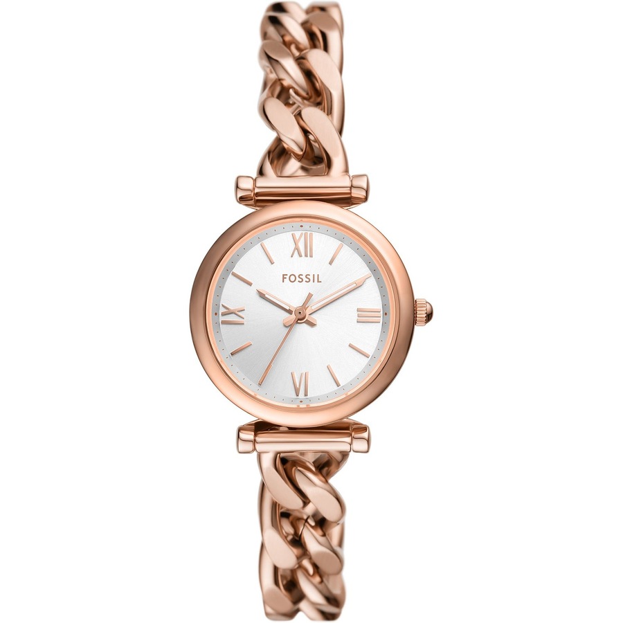 Fossil Damenuhr Edelstahl Rosegold Damen