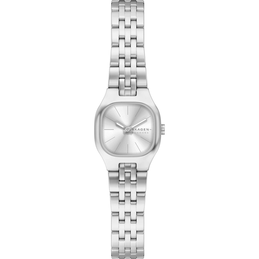 Skagen Damenuhr Edelstahl silber Damen