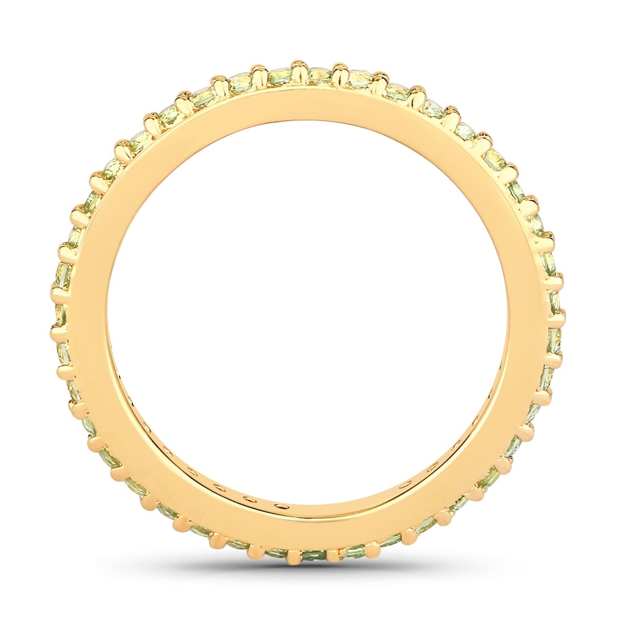 Rafaela Donata Ring aus Sterling Silber in Gelbgold mit Peridot 52 Damen