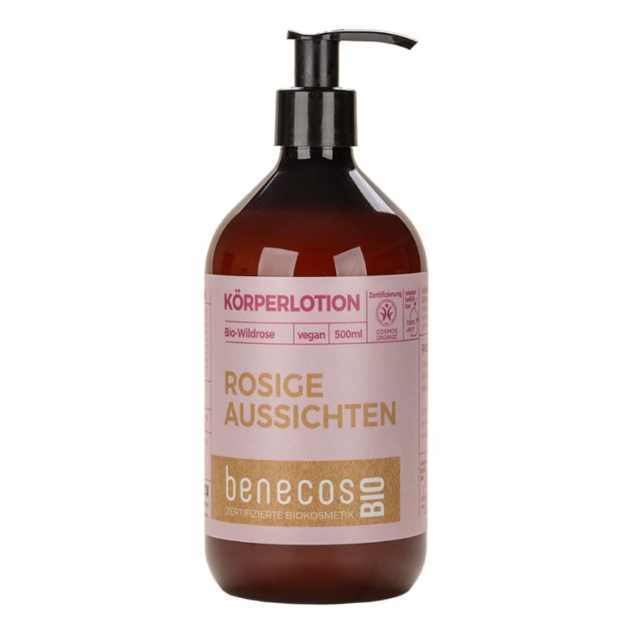 benecos Wildrose - Körpermilch 500 ml