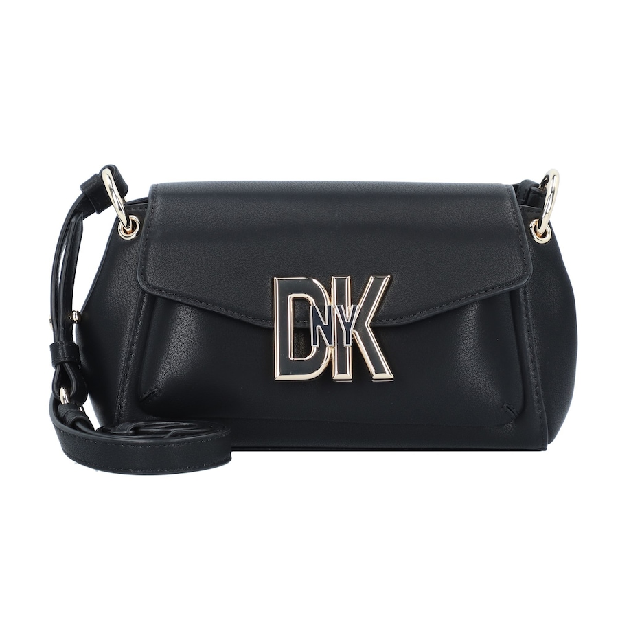 DKNY Downtown Umhängetasche blk-gold Schwarz Damen
