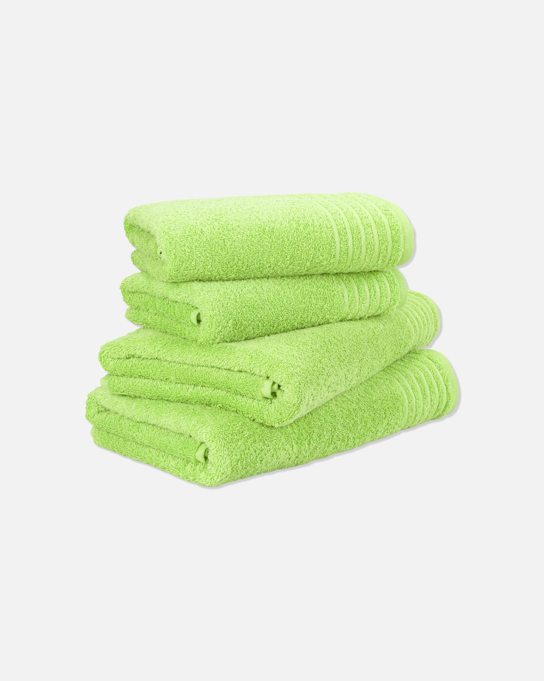 Handtuch für Unisex Möve Handtuchset New Classic 4-TLG wild lime