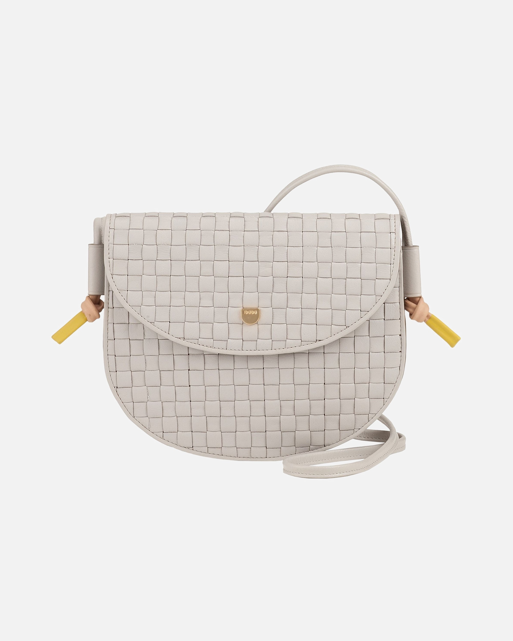 Clutch für Weiblich DuDu Skye Umhängetasche pearl grey