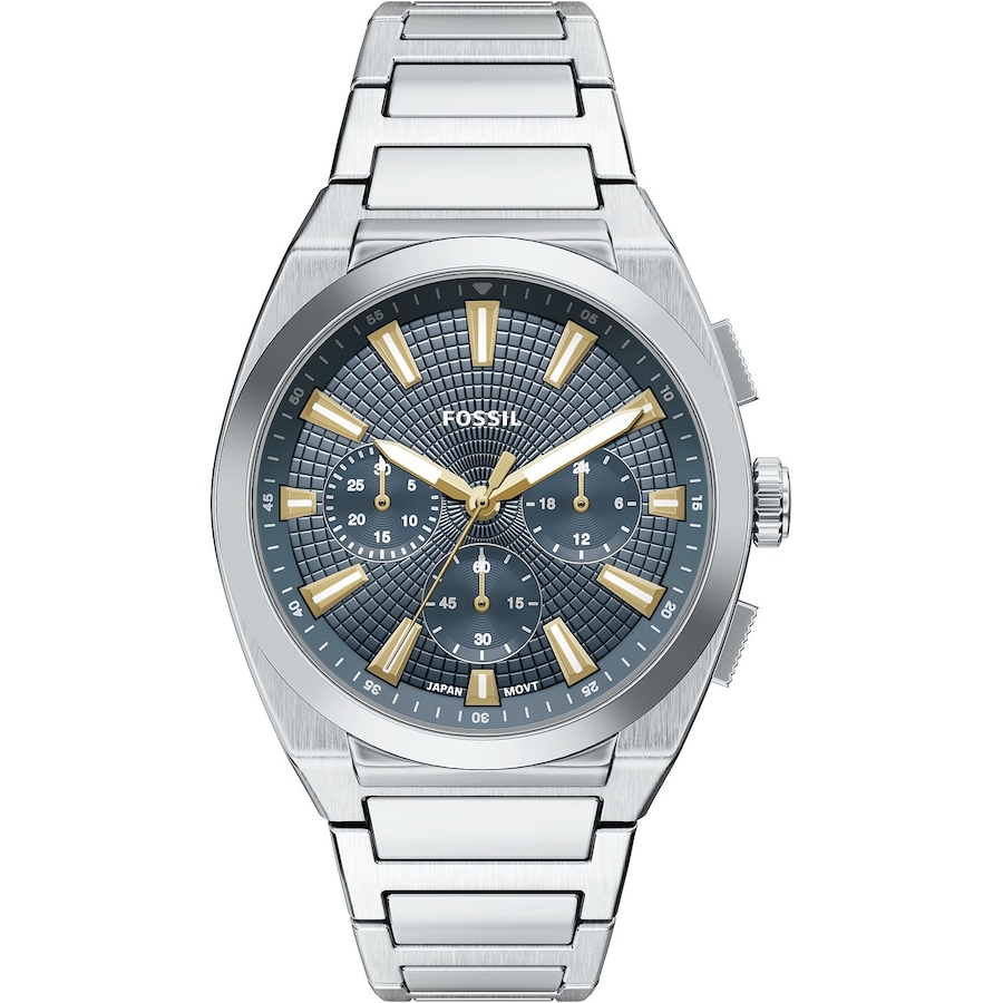 Fossil Chronograph Edelstahl One Size Herren