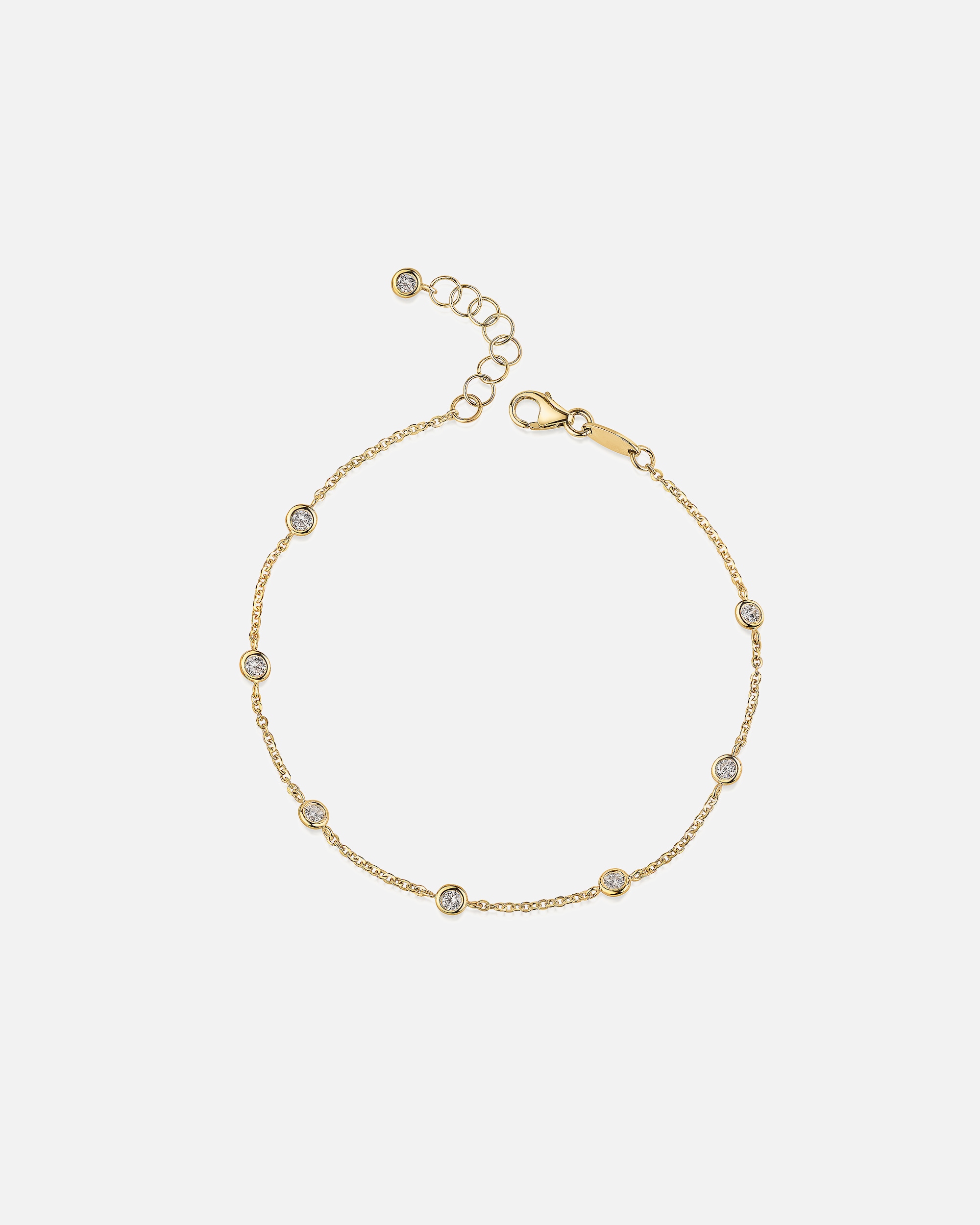 Armband für Weiblich Fascination by Ellen K. Armband 375/- Gold Zirkonia gelb vergoldet