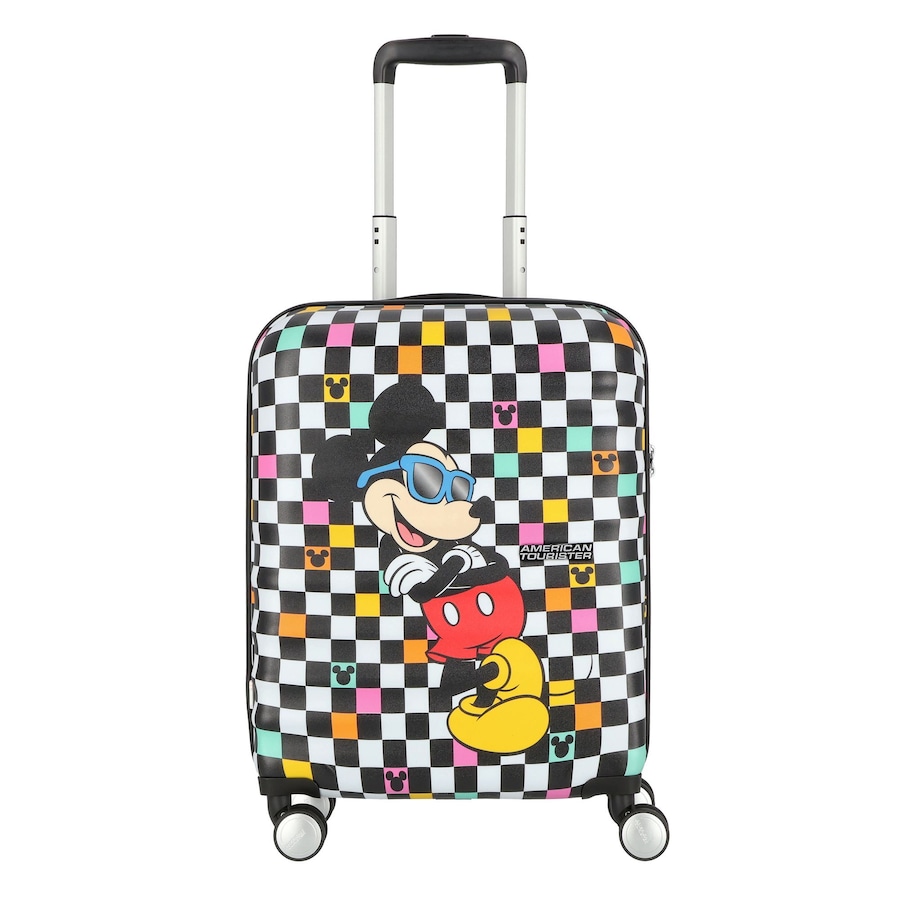 American Tourister Wavebreaker Disney 4 Rollen Kabinentrolley 55 cm mickey check Grün Herren