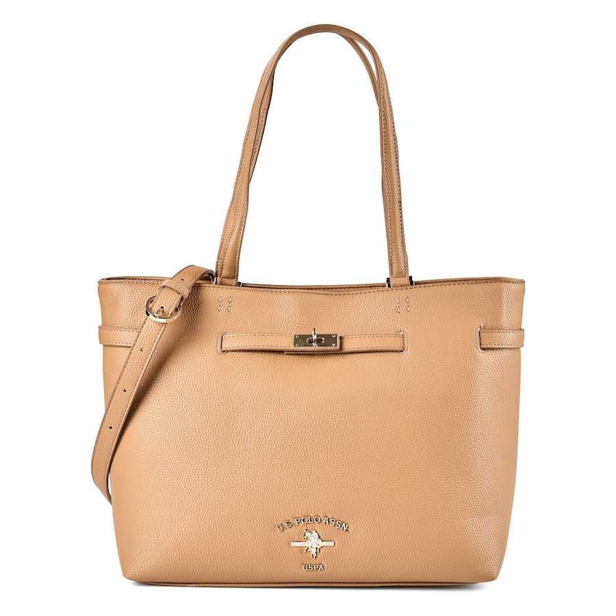 U.S. Polo Assn. Standfort Shopper camel Braun Damen