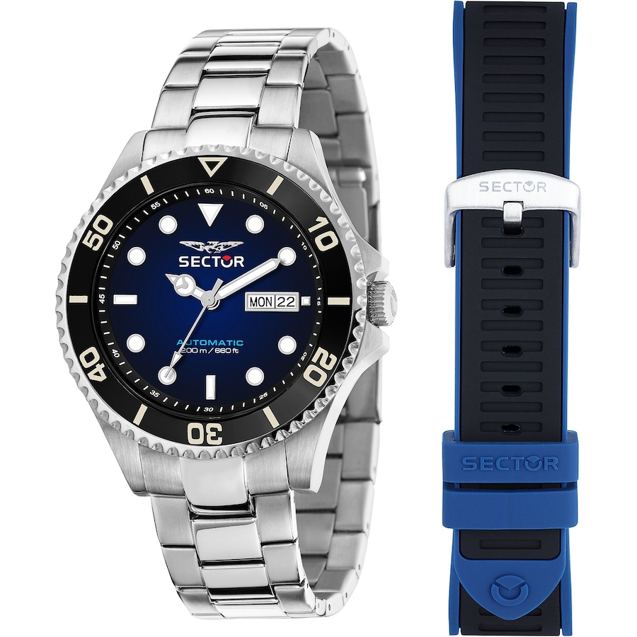 Sector Uhren-Set Edelstahl, Keramik One Size Herren