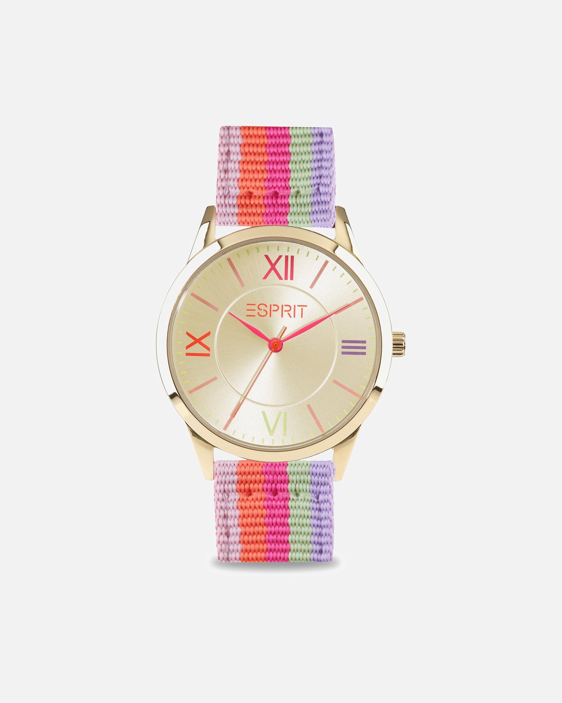 Uhr für Weiblich Esprit Damenuhr Edelstahl gelbgold