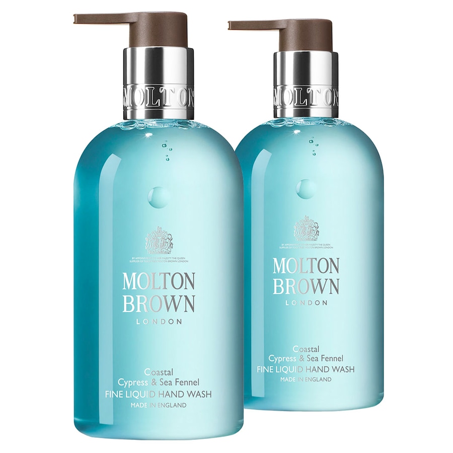 Molton Brown Coastal Cypress & Sea Fennel Fine Liquid Hand Wash Doppelpack (2er Set) 600 ml