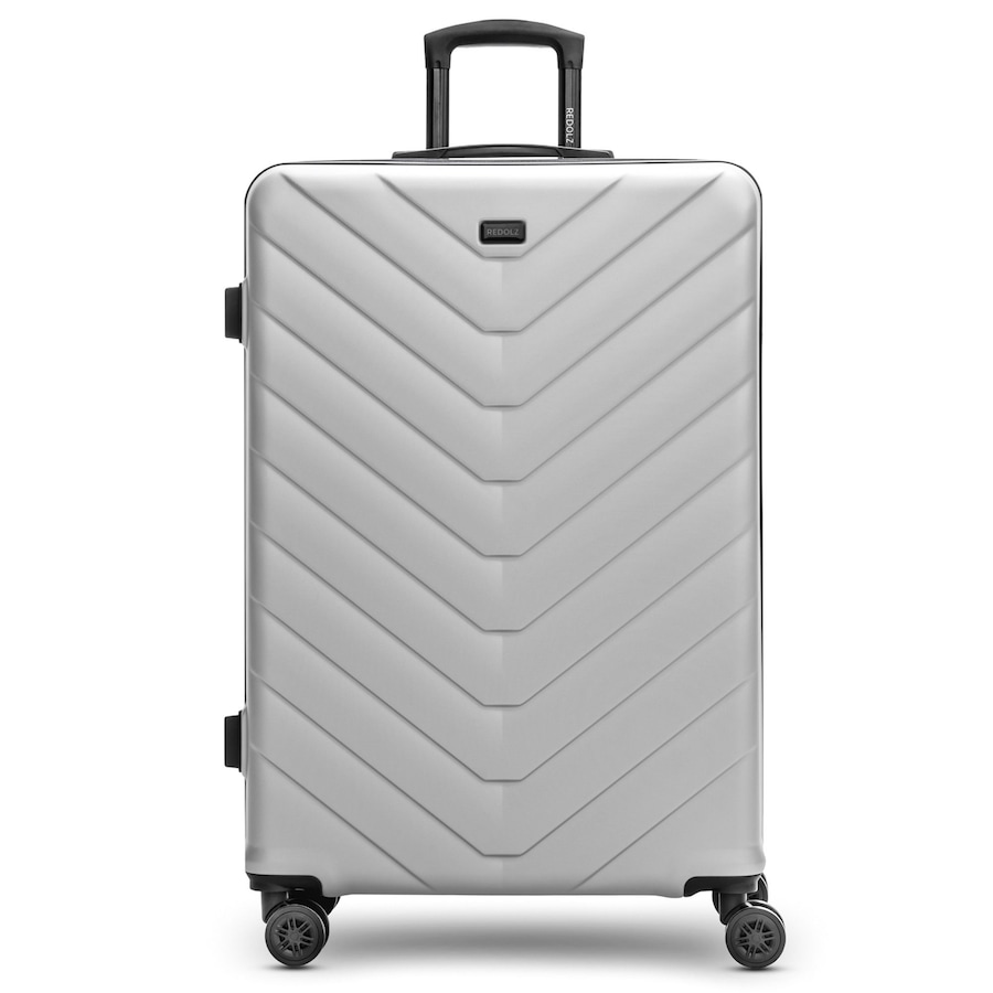 Redolz Essentials 07 LARGE 4 Rollen Trolley 79 cm silver-colored 2 Weiss Herren