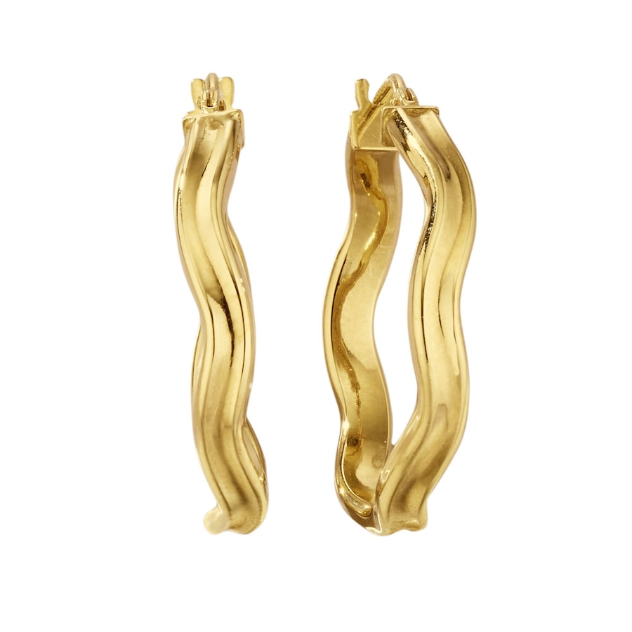 Fascination by Ellen K. Ohrringe 375/- Gold ohne gelb vergoldet Damen