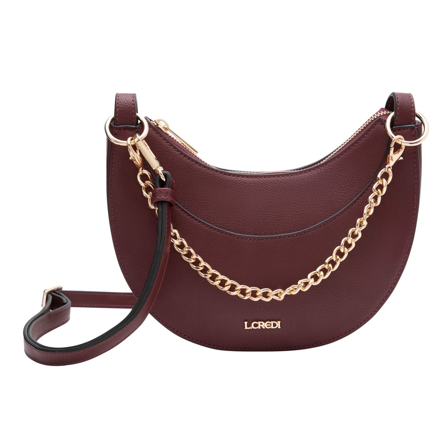 L.CREDI Paulette Henkeltasche wine Braun Damen