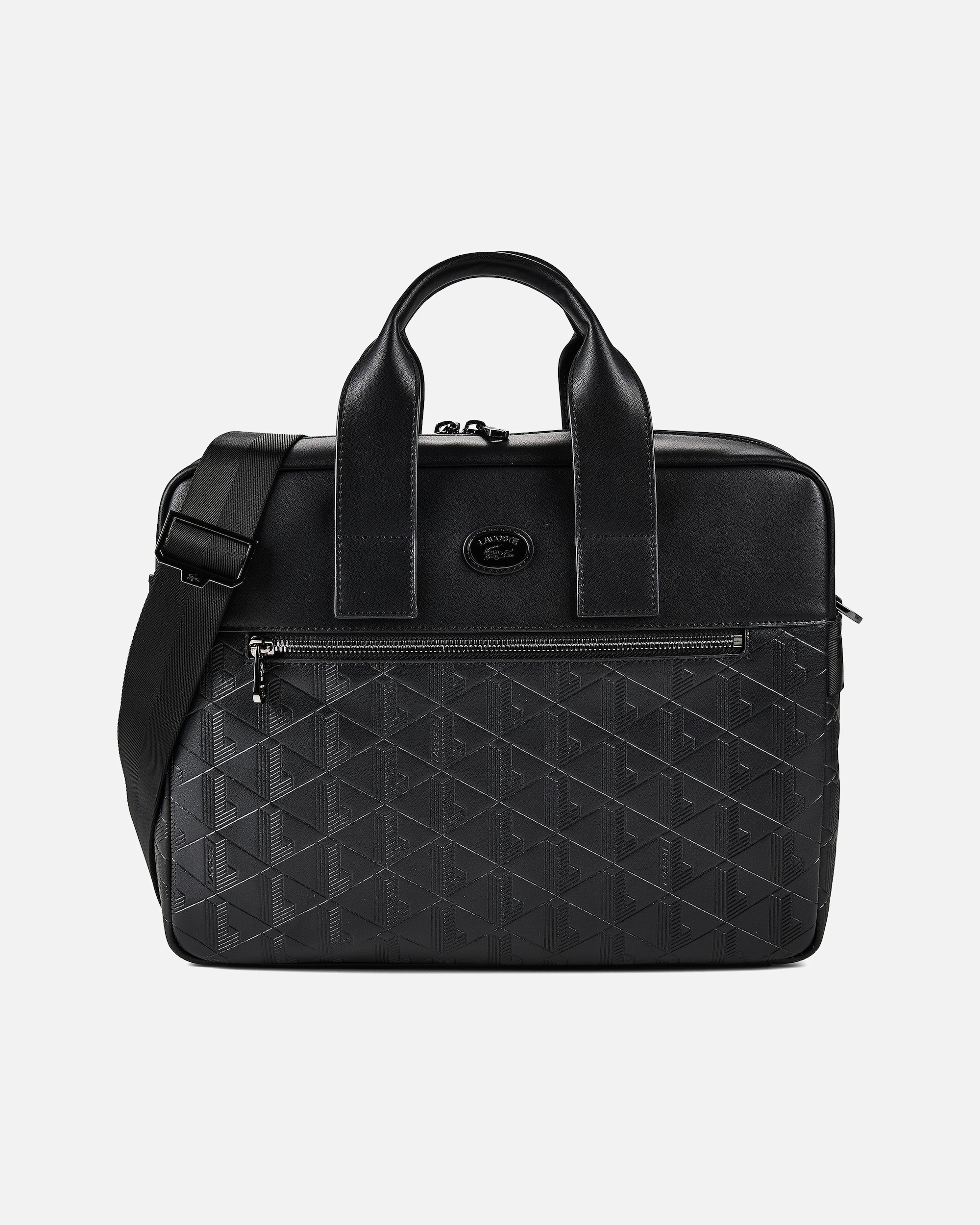 Laptoptasche für Männlich Lacoste Nomogramme Aktentasche 33.5 cm Laptopfach noir