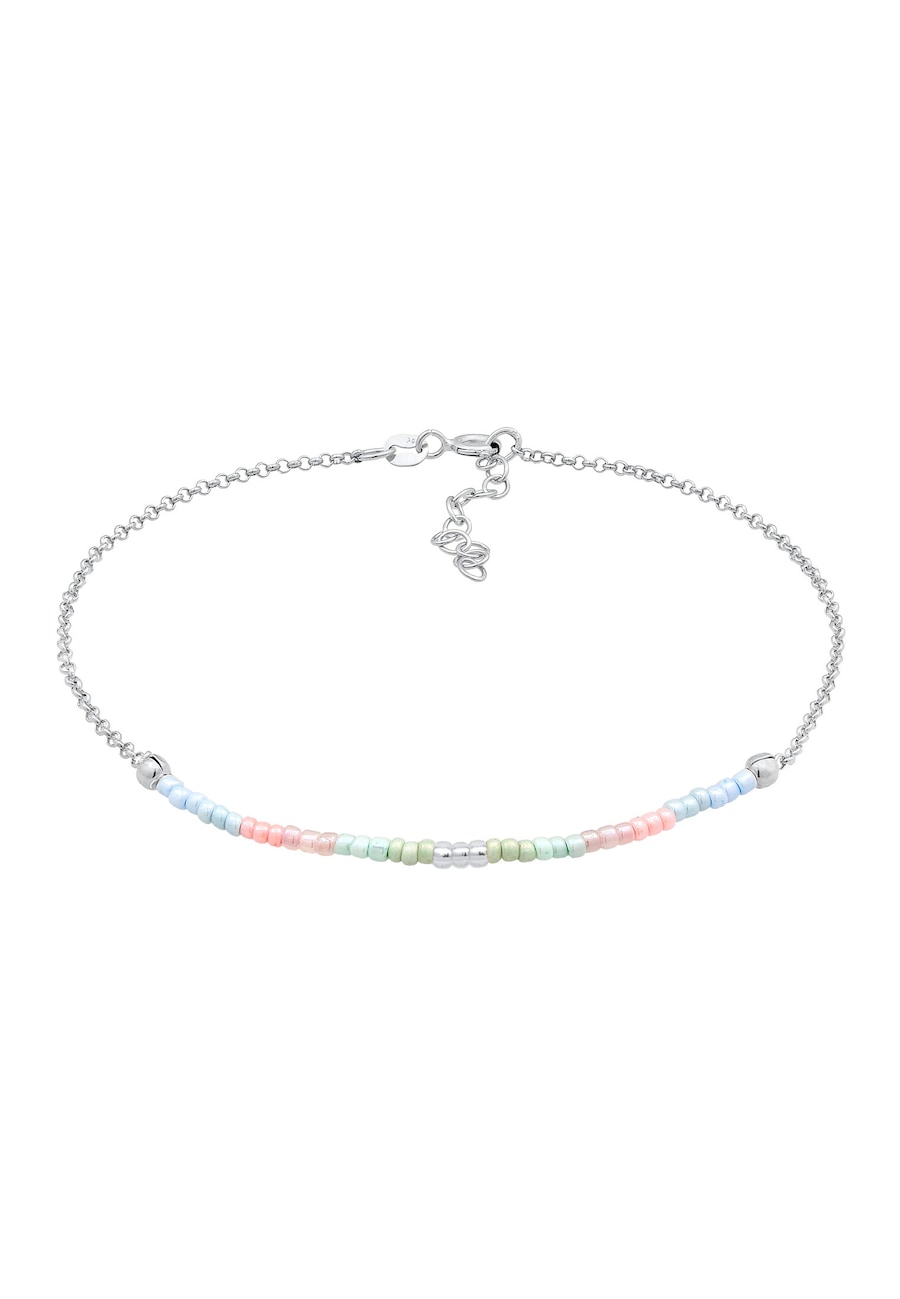 Elli Beads Kugeln Pastell 925 Silber silberfarben Damen