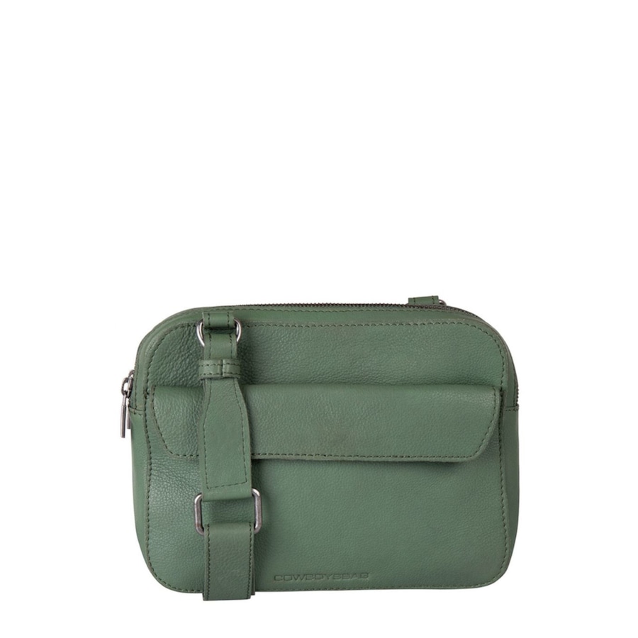 Cowboysbag Umhängetasche Anmore schwarz - leder Grün Damen