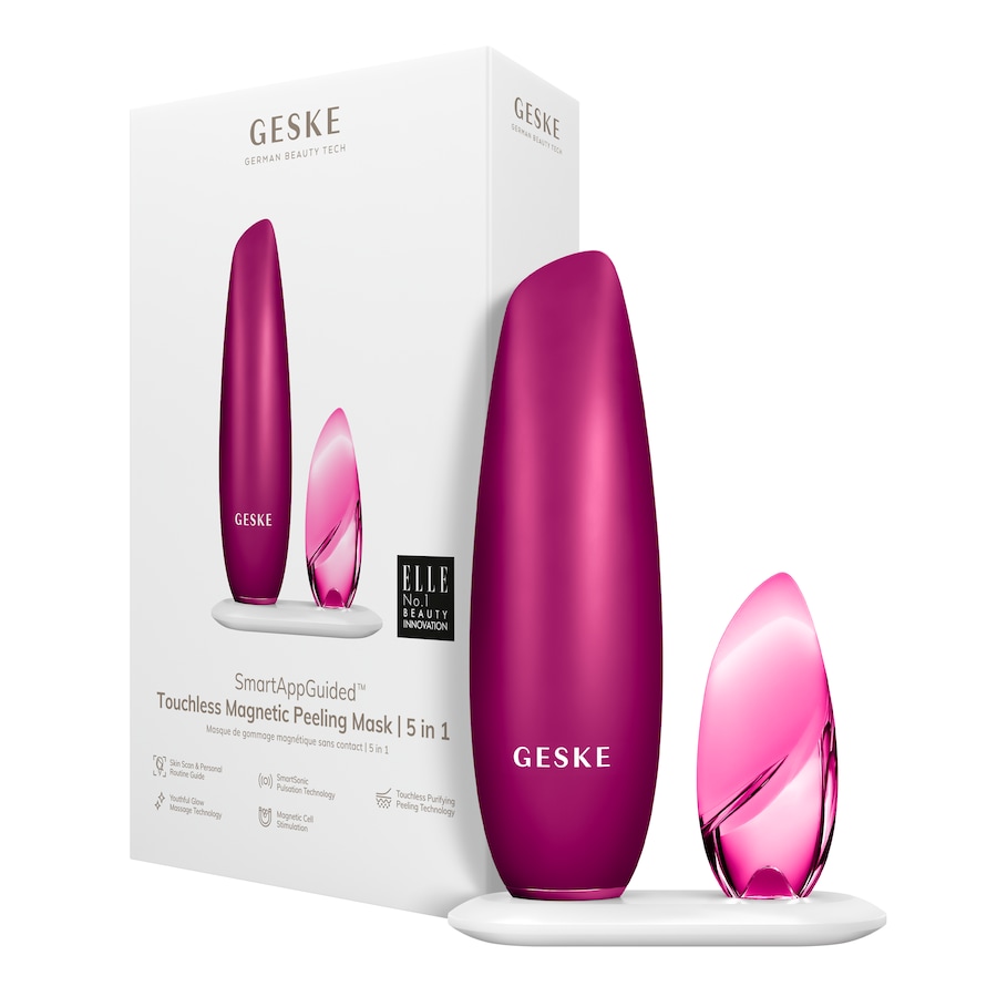 Geske SmartAppGuided Touchless Magnetic Peeling Mask | 5 in 1 Magenta