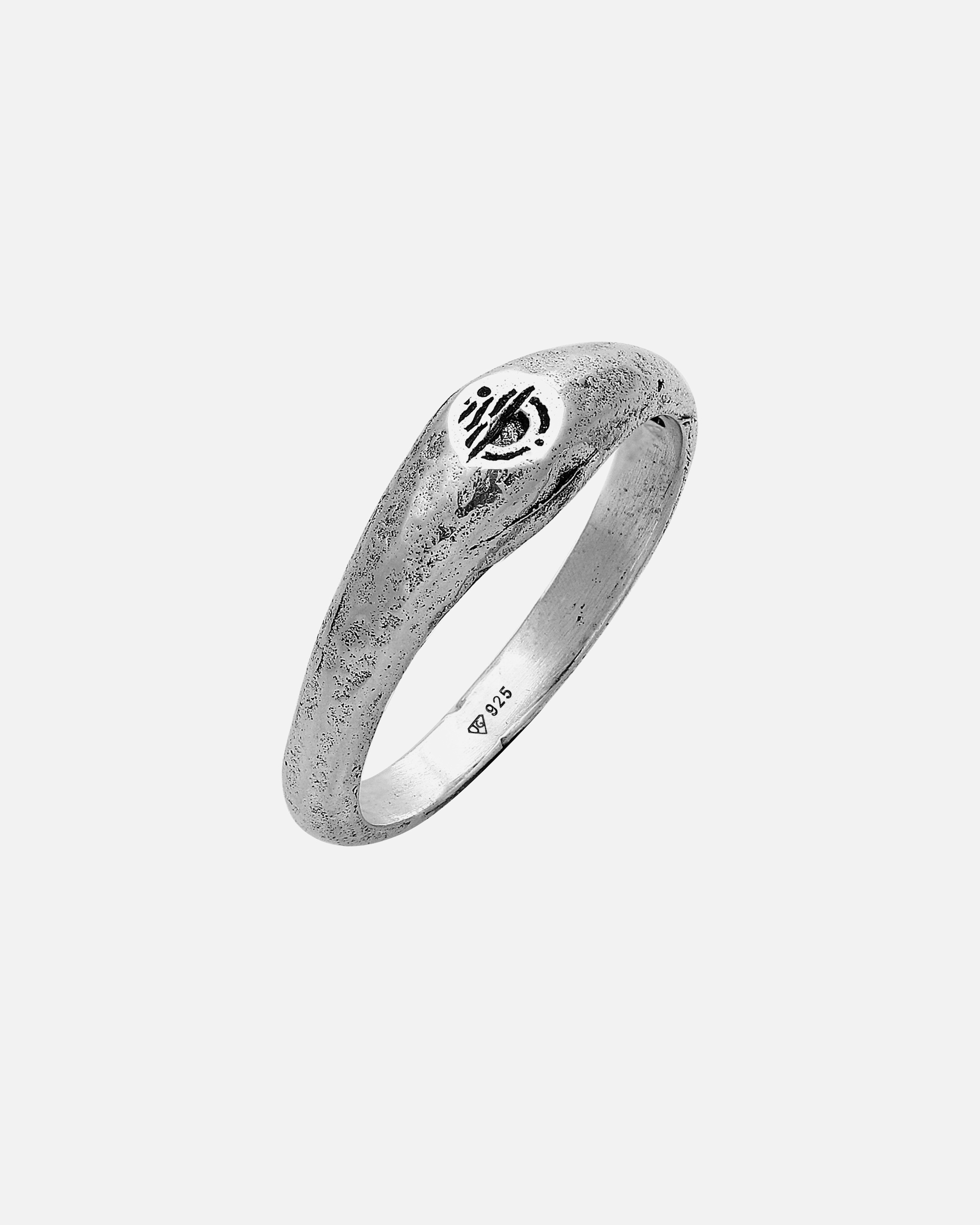 Ring für Männlich Haze & Glory Default Brand Line Siegelring - Sundowner 925 Silber 64