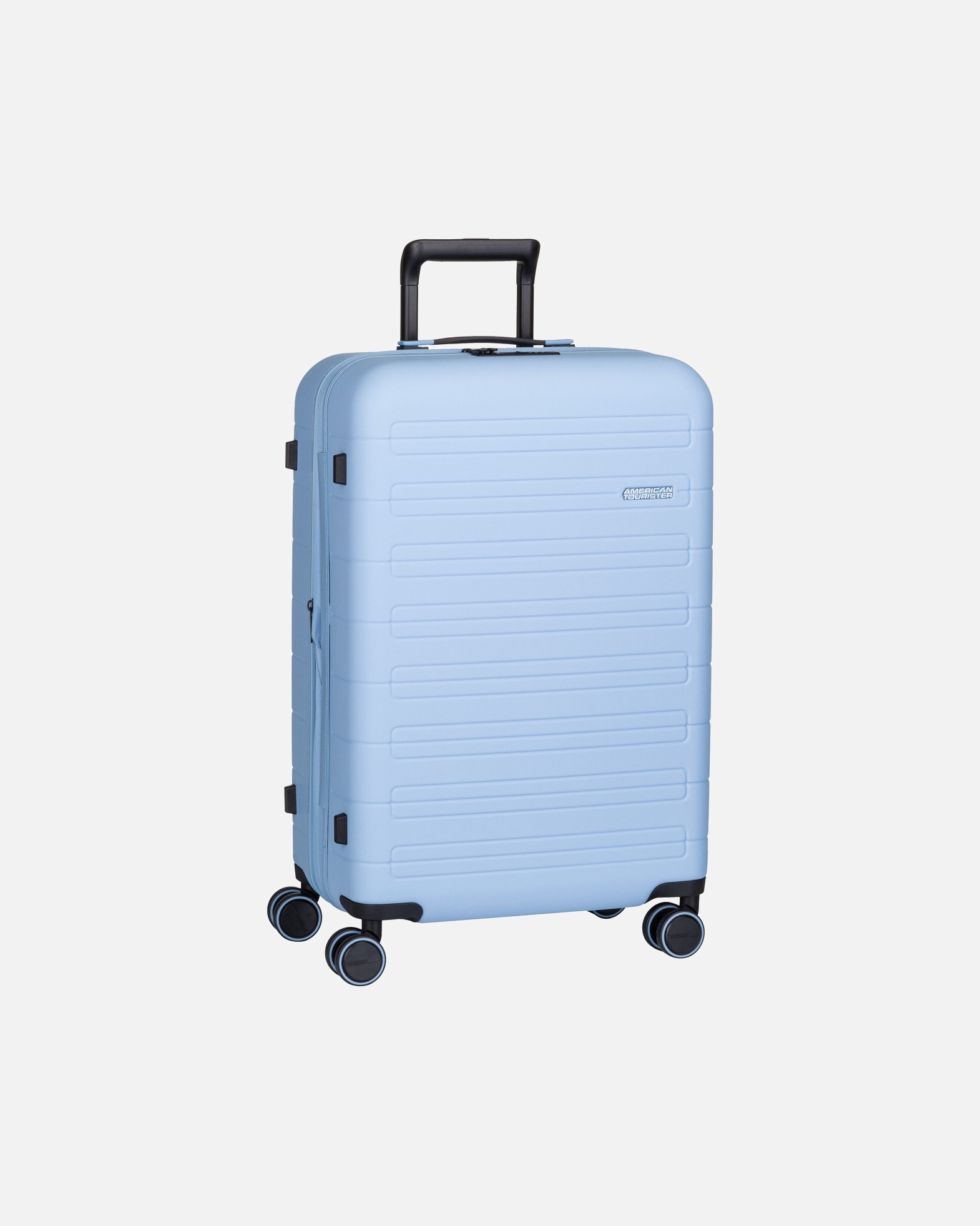 Trolley für Unisex American Tourister Trolley Novastream Spinner 67 EXP Pastel Blue