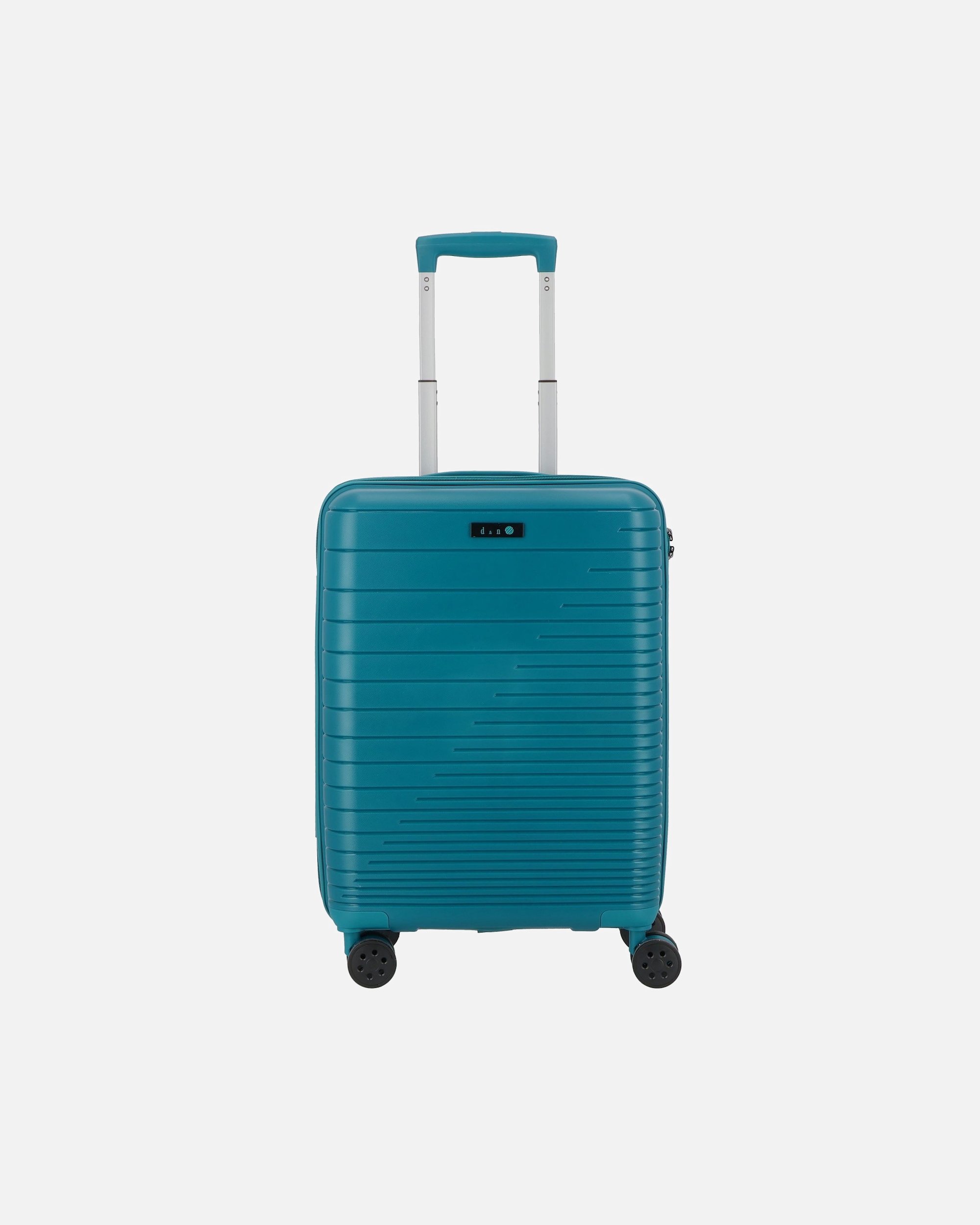 Handgepäckkoffer für Männlich d & n Travel Line 4600 4 Rollen Kabinentrolley S 55 cm petrol