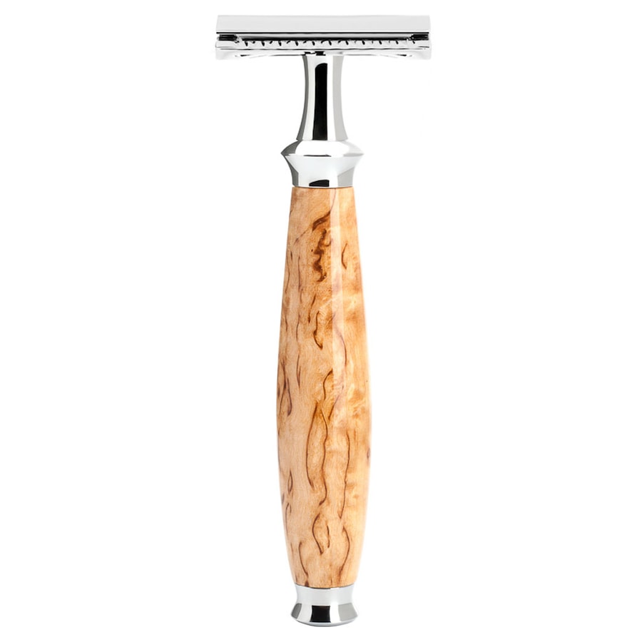 Mühle PURIST Rasierhobel Griffmaterial Karelische Maserbirke Herren