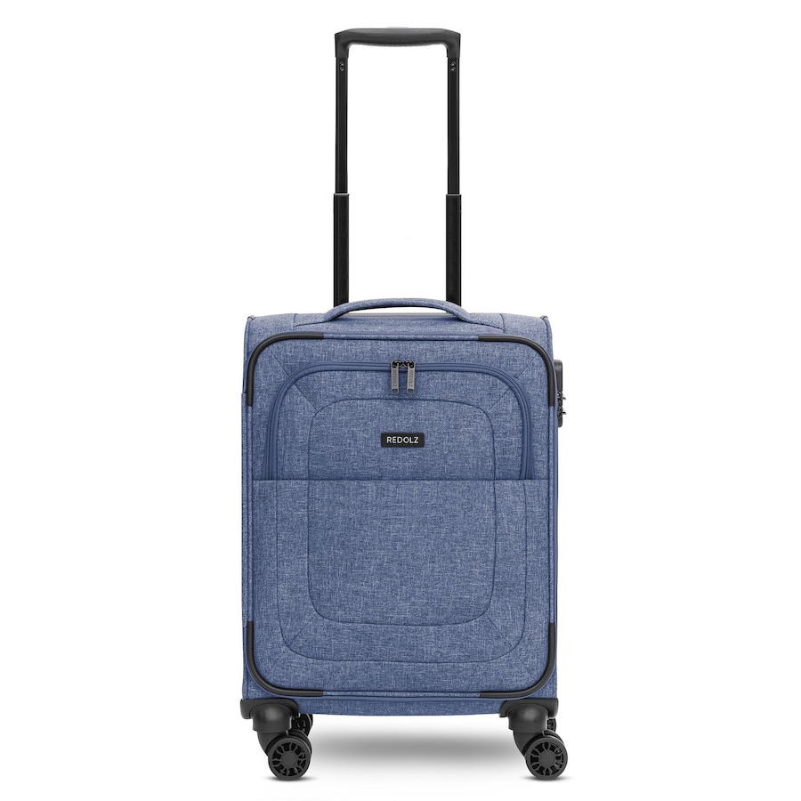 Redolz Essentials 12 CABIN 4 Rollen Kabinentrolley 55 cm blue Violett Herren