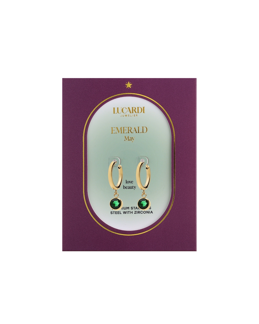 Lucardi Ohrringe Gold - Mai Damen