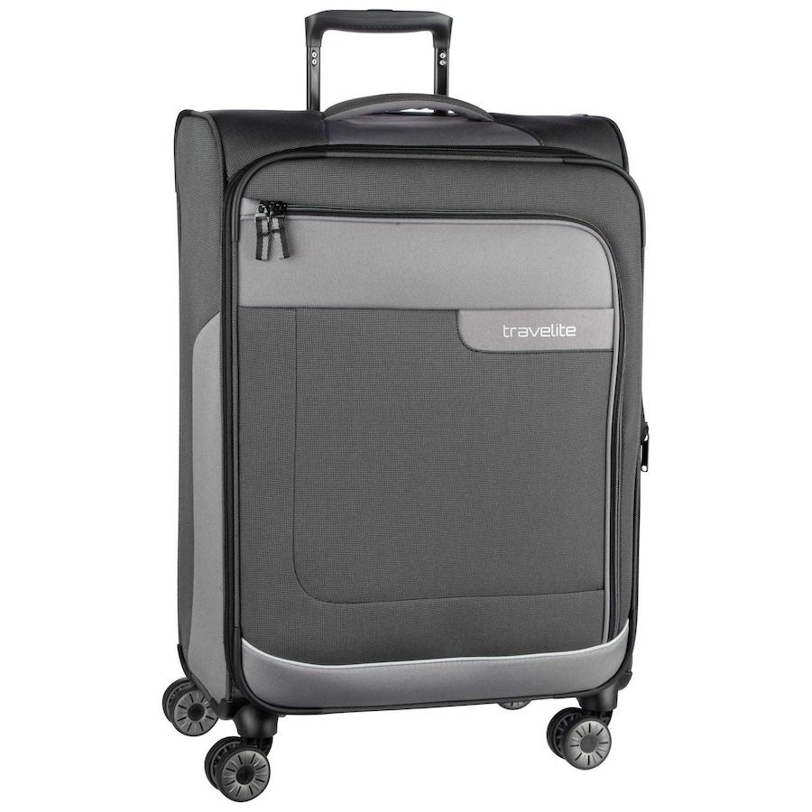 Travelite Trolley Viia 4w M Schiefer Grau
