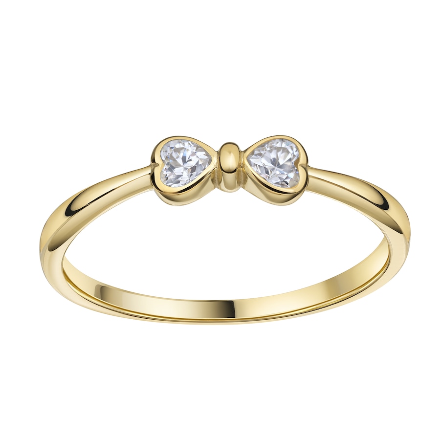 Celesta Ring 375 Gelbgold Zirkonia 375/- Gold weiß 060 (19,1) Damen