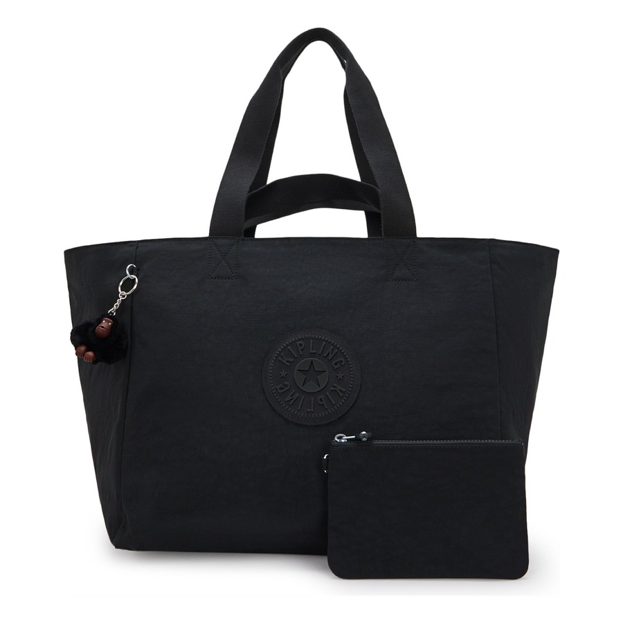 Kipling Beach Shopper black noir Damen
