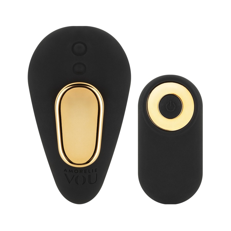Amorelie Cappillo 2.0 Slip-Vibrator mit Fernbedienung Schwarz
