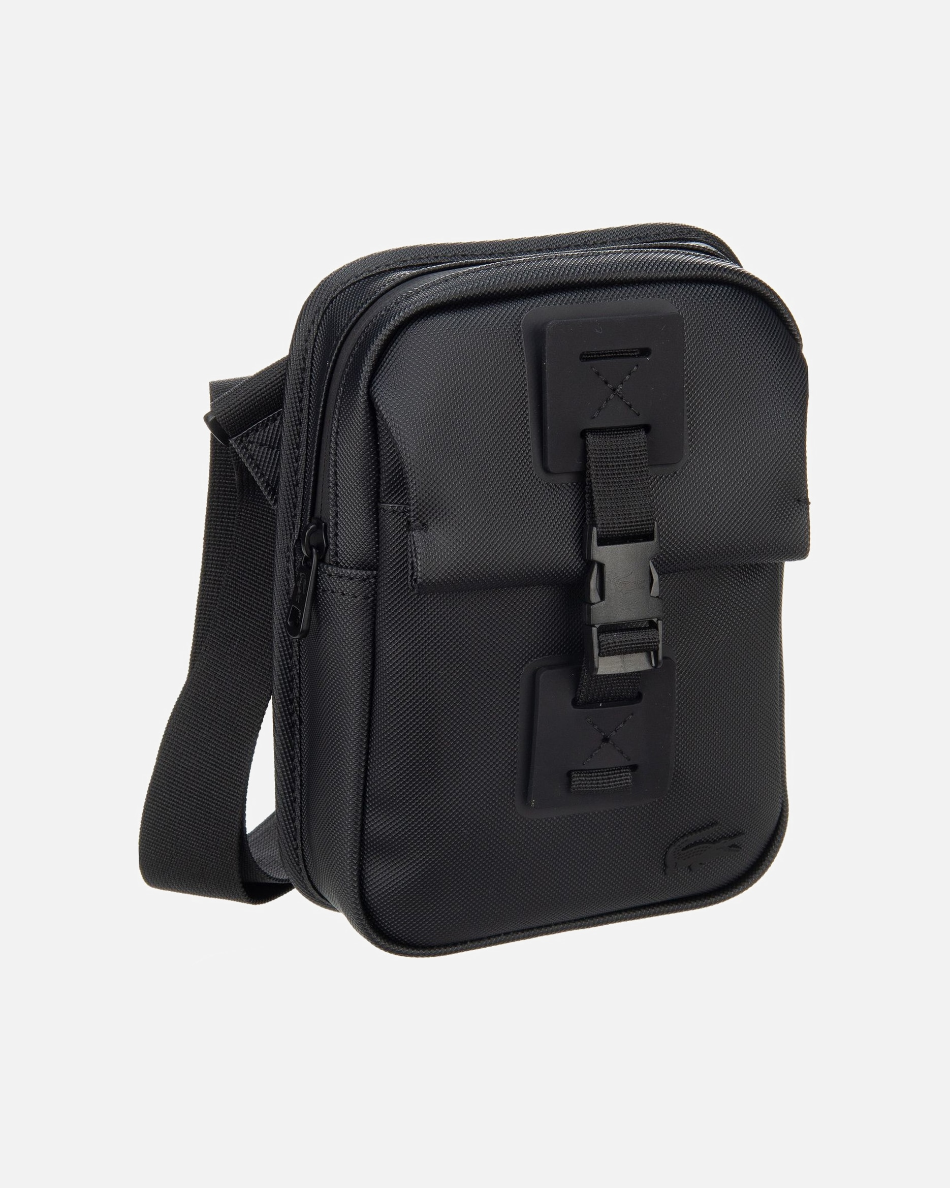 Umhängetasche für Männlich Lacoste Umhängetasche Naos Noir